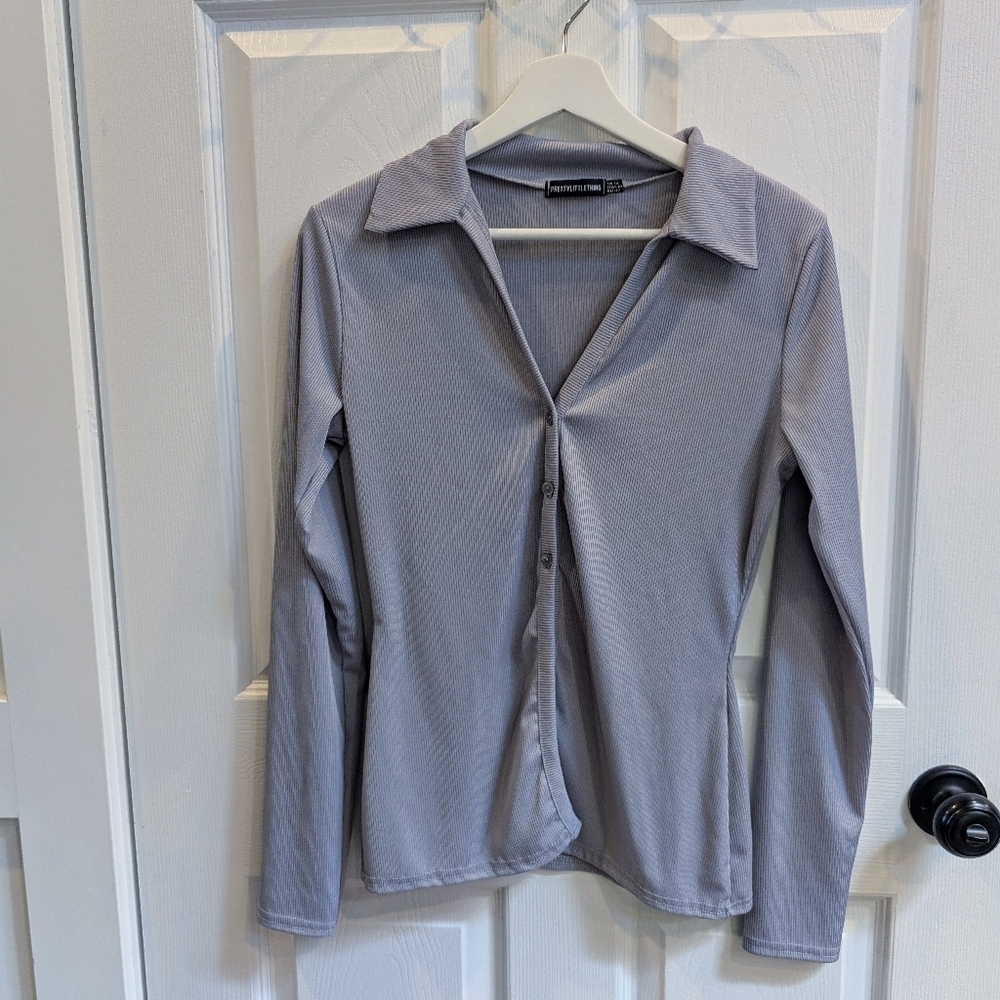 PrettyLittleThing Button-Down Shirt